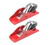 XMNIVATE 2 Pieces Of Small Professional Woodworking Planers, Door Panel Planers, Suitable For Door Panel Edge Fillet Treatment, Diy Handmade And Wood Planing.