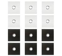 XMNIVATE Pack Of 12 Awning Hooks, Camping Tent Hooks, Caravan Hooks, Pipe Rail Hooks, Protection Hooks, Eyelet Hanging Hooks, Motorhome Accessories