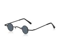 XMNIVATE Small Frame Glasses, Retro Round Sunglasses, Women's Metal Frames, Hip-Hop Fashion Eyewear - Suitable for Birthdays, Parties, Cosplay