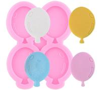 XMOLDNMS Balloon Fondant Moulds Balloon Silicone Chocolate Candy Mould for Baby Shower Cake Decoration Cupcake Topper Polymer Clay Gum Paste