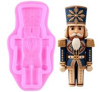 XMOLDNMS Christmas Nutcracker Soldier Fondant Silicone Molds