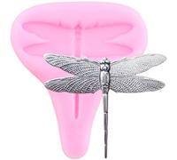 XMOLDNMS Dragonfly Silicone Mould Dragonfly Candy Chocolate Fondant Moulds for Cake Decoration Cupcake Topper Polymer Clay Gum Paste
