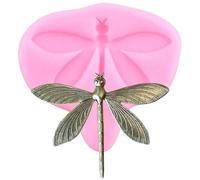 XMOLDNMS Dragonfly Silicone Mould Dragonfly Fondant Candy Moulds for Cake Decoration Cupcake Topper Chocolate Polymer Clay Gum Paste