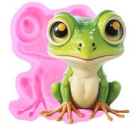 XMOLDNMS Frog Silicone Fondant Mould for Cake Decorating Cupcake Topper Chocolate Gum Paste Candy Polymer Clay