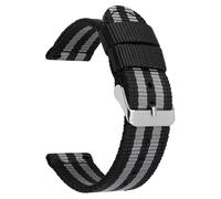 XMOQOKURW Quick Release Nylon Canvas Watch Strap 18mm20mm22mm24mm Unisex Watch Strap(Giallo,20mm)