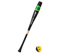 Xmortar T1 Pro Plastic Torpedo Bat for Backyard Baeball Game - 32 in / 12 oz (Black Pencil)