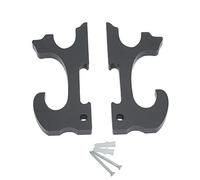 XMRISE 2 Set Sword Hooks Wall Mount Samurai Sword Hanger Display Holder Adjustable Katana Weapon Rack,2Tier Size