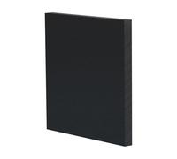 XMRISE Bakelite Phenolic Resin Flat Sheets Plates Panels Boards PCB 100mm x 150mm,Black,25mm 1 tablets