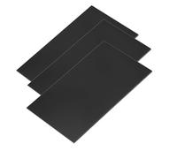 XMRISE Bakelite Phenolic Resin Flat Sheets Plates Panels Boards PCB 100mm x 150mm,Black,4mm3 tablets