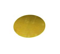 XMRISE Brass Disc Sheet Circle Plate Circular Round H62 Copper CNC Metalworking Cut Raw Materials thickness 1.5mm,diameter 100mm 1pcs