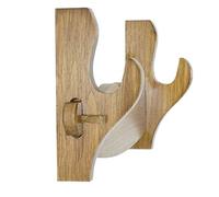 XMRISE Sword Holder Wall Mount Japanese Samurai Sword Display Stand Hanger Bracket Katana Wakizashi Tanto Wood,1Tier size