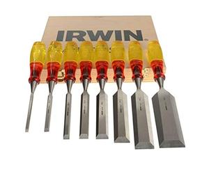 XMS Irwin XMS18S373S8 Marples Limited Edition Splitproof Chisel Set 8 Piece, Wood