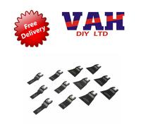 Faithfull Oscillating Blade Set FAIMFKIT12 – 12pc Metal/Wood/Plastic, fits most brands