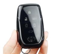 XMSCN Toyota Car Key Cover Case, for Toyota Camry 2019-2025 Land Cruiser, Sienna Venza Hilux Fortuner 2023-2025 Highlander Tundra Corolla bZ4X Prius 4/5/6 Buttons, Smart Remote Key Accessories
