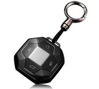 XMSCN TPU Key Fob Cover for Chery Jetour T2 Traveler 2023 - 2024, Accessories with Keychains, Smart Key Protector, 4 Buttons Car TPU Case