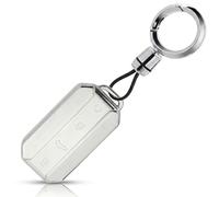 XMSCN TPU Key Fob Cover for Chery Omoda Jaecoo J7 Jaecoo 5 Luxury 2025-2026, with Keychains Accessories, 4 Button Key Shell Cover Smart Key Protector, (White)