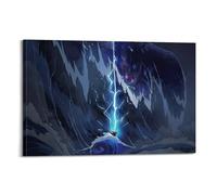 XMSDHRE The Dragon Prince Anime TV Show Poster2 Poster Decorative Painting Canvas Wall Posters And Art Picture Print Modern Family Bedroom Decor Posters 24x36inch(60x90cm)