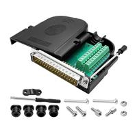XMSJSIY DB37 Solderless Breakout Connector D-SUB 37 Pin Serial Adapter