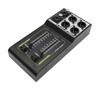 XMSJSIY Passive Monitor Volume Controller 1 XLR/TRS Input 2 XLR Output Stereo Audio Control Studio Sound Level Adjuster No Loss for Studio & Home Audio System