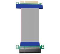 XMSJSIY PCI-E Express 8X Riser Cable Extender Adapter PCIe 8X Male to Female Extension Cable GPU Vertical Mount Graphics Card Riser Card Adapter for SSD RAID - 19CM / 7.48inch