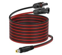 XMSJSIY Solar Panel to DC 7909 8mm Adapter Connector Extension Cable | 14AWG Solar Connector to DC 8mm Male Plug Converter Charge Cord for Power Station,RV Solar - 2M / 6.56FT