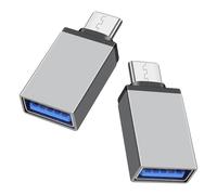 XMSJSIY USB Data Blocker USB Type C to Type A Adapter Data Blocking Charging Security - Protect Against Juice Jacking -Data Protector Adapter for Smartphones Tablets Laptops