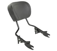 XMT-MOTO Detachables Sissy Bar Upright w/Backrest pad fits for Harley Davidson Touring Road Glide FLTRX Electra Glide FLHT Road King FLHR Street Glide FLHX 2009-later,Gloss Black