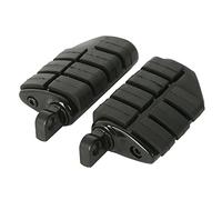 XMT-MOTOR Footpegs Motorcycle 10mm Shockproof Footboard Pedal Compatible with Harley Road King Sportster xl 883 xl 1200