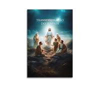 XMUXCY Modern Bedroom Wall Decoration Canvas Posters-Religious Poster Transfiguração Do Senhor The Lord's Transfiguration Spiritual And Divine Painting 24x36inch(60x90cm) Unframe-style