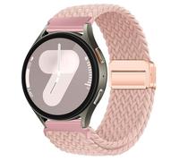 XMUXI 20mm Watch Straps Compatible with Samsung Galaxy Watch 6/5/4/6 Classic/5 Pro/4 Classic/Huawei GT2/GT3 42mm Watch Strap, Quick Release Sport Straps Nylon for Women Men Pink