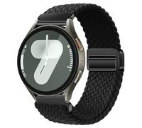 XMUXI 20mm Watch Straps Compatible with Samsung Galaxy Watch 6/5/4/6 Classic/5 Pro/4 Classic/Huawei GT2/GT3 42mm Watch Strap, Quick Release Sport Straps Nylon for Women Men Black