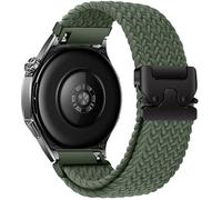 XMUXI 22mm Braided Straps Compatible with Garmi Venu 3/Venu 2/Vivoactive 4/Forerunner 265/255 Parachute-style Strap for Huawe Watch GT5 46mm/GT 4/GT3 Pro 46mm Stretchy Nylon Band (Olive Green)