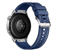 XMUXI 22mm Strap for Huawei Watch 46mm GT5/GT4/GT3 One-Click Nylon Silicone Straps for GT3 Pro/GT2 Pro/GT 2e 46mm/Ultimate/Watch 4/3 Soft Breathable Watchband (Azure Blue)