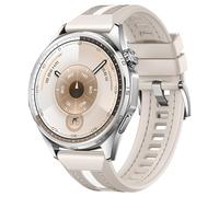 XMUXI One Click 22mm Watch Strap Compatible with Huawei Watch GT5/GT6 strap 46mm Nylon Silicone Band for GT3 46mm/GT4/GT 3 Pro/GT 2 Pro/GT 2e/Ultimate Quick Release Watchband (Starlight)