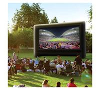 XMWOEIX Projector Screen, 30/40ft Outdoor Giant Inflatable Movie Screen Projector Movie Film Screen For Big Event Party Theatre HD Blow Up Movie Screen(7x5.5m)