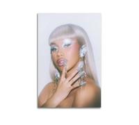 XMXPOSTARS Cardi B - Am I The Drama Poster Home Decotation Music Canvas Wall Art for Room Aesthestic 16x24inch(40x60cm) Unframe-style