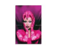 XMXPOSTARS Cardi B-Am I The Drama Poster Home Decotation Music Canvas Wall Art for Room Aesthestic 20x30inch(50x75cm) Unframe-style