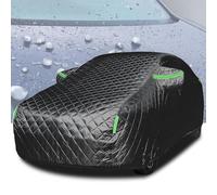 XMYAN All-Weather Waterproof Hail Protector Car Cover for Chrysler Crossfire 2004-2009, Hail Protection Car Covers Thickened Protection with Windproof Rope Snow and Rainproof UV-Resistant(Black)