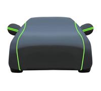 XMYAN Full Car Cover for Winter for Model X (2015-2023), UV-Resistant Outdoor Full Exterior Covers Protection with Right Side Zipper Breathable Rain Sun UV Dust Protection Windproof(Black)