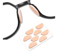 XMYCYuChen 16 Pairs Useful Self Adhesive Eyeglass Nose Pads Comfortable Silicone Eyeglass Nose Pads Durable Soft Foam Nose Pads for Glasses Eyeglasses Sunglasses