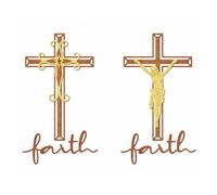 XMZZMX Cross Faith Jesus Metal Cutting Dies for Card Making, Paper Embossing Die Cuts Kit Templates, Storage Pockets Supplies, Photo Frame Album DIY Scrapbooking Stencils Sets