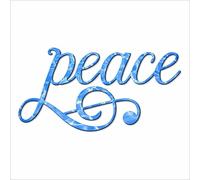 XMZZMX Words Peace Letter Metal Cutting Dies for Card Making, Paper Embossing Die Cuts Kit Templates, Storage Pockets Supplies, Photo Frame Album DIY Scrapbooking Stencils Sets