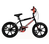 XN Urban Shark 16In Kids BMX Bike - Black & Red