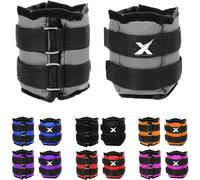 Xn8 Ankle Weights with Strap 0.5kg-3kg Pair Leg Weights for Women | Nylon Ankle and Wrist Weights for Running Jogging Walking Aerobics Exercise Gymnastics Fitness