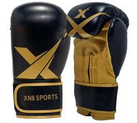 Xn8 Boxing Gloves for Men & Women - Training & Sparring Gloves, Faux Leather, Multi-Layered Padding, Ventilated Palm - Ideal for Kickboxing, Muay Thai, MMA, Karate (8oz 10oz 12oz 14oz 16oz)