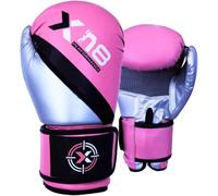 XN8 Boxing Gloves for Training Punch bag-Lamina Hide Leather Mitts For Fighting- Sparring- Muay Thai- Kickboxing-Great for Double End Speed Ball and Focus Pads Punching