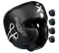 XN8 Boxing Headguard for MMA Training Sparring, Head Guards for Cheeks, Forehead, Full Face and Ear Protection, Muay Thai, Karate, Taekwondo, Kickboxing Head Guards Helmet with Padded Cheek, Chin