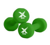 Xn8 Dumbbells Set Neoprene Coated Weights Dumbbell Pair- Hand Weights for Home Gym, Pilates, Cardio, Training and Fitness- Anti Sweat Hex Dumbbells with Comfy Grip- 1-20kg Dumbbell Set Women Men