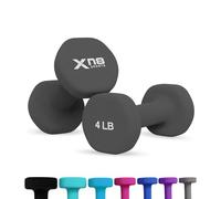 Xn8 Dumbbells Set Neoprene Coated Weights Dumbbells Set- Hand Weights for Home Gym, Pilates, Cardio, Training and Fitness- Anti Sweat Hex Dumbbells with Comfy Grip- 1-44lb Dumbbells Set Women Men