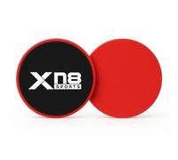 Xn8 Exercise Core Sliders Dual-Sided Gliding Discs for Abdominal & Full Body Workouts, Home Gym & Pilates, Smooth Glide on Carpet, Hardwood & Tile Floors - Fitness Sliders for Women & Men - Pack of 2
